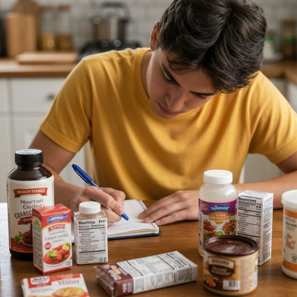 Ανάγνωση ετικετών τροφίμων