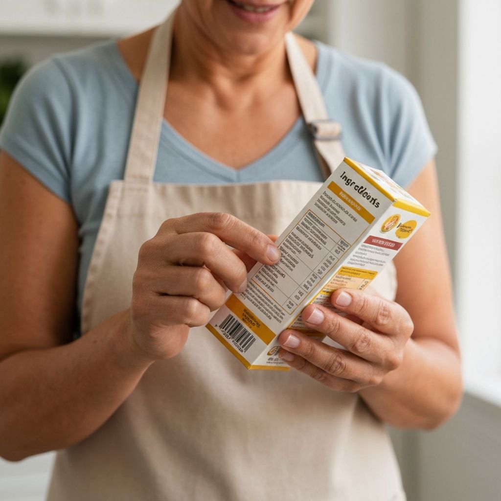 Ανάγνωση ετικετών τροφίμων